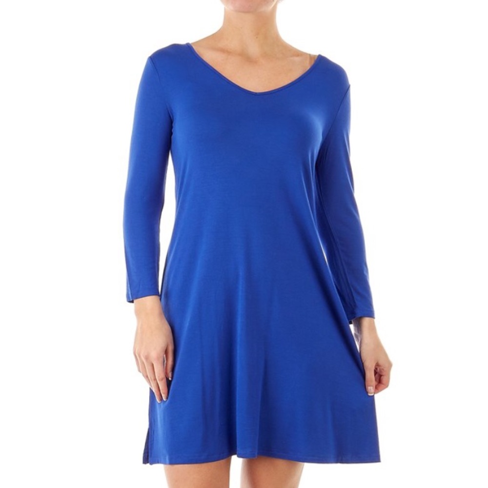 Shift dress fashion back lace up women’s dress